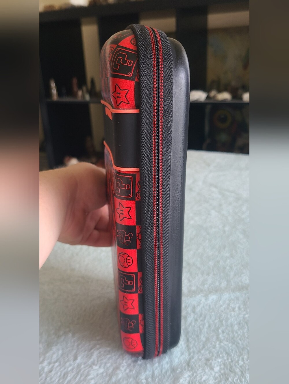 Nintendo Super Mario Red and Black Carry Case for Nintendo Switch - Picture 5 of 12